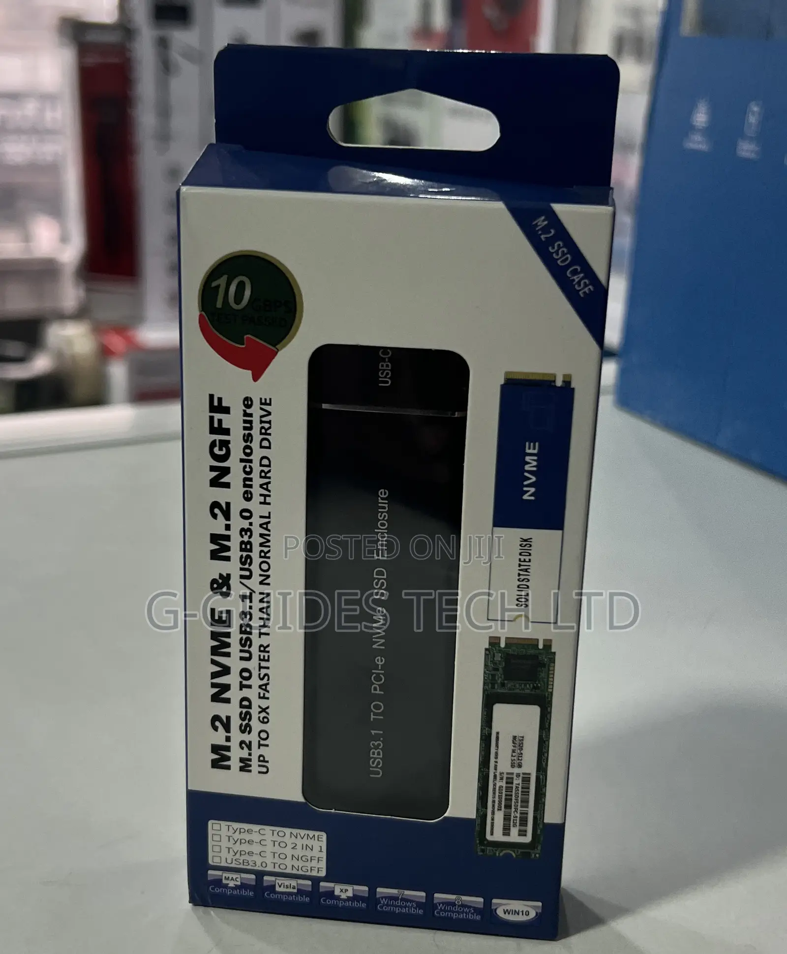 M.2 SSD Case , Usb 3.1 to Pci-E Nvme SSD Enclosure
