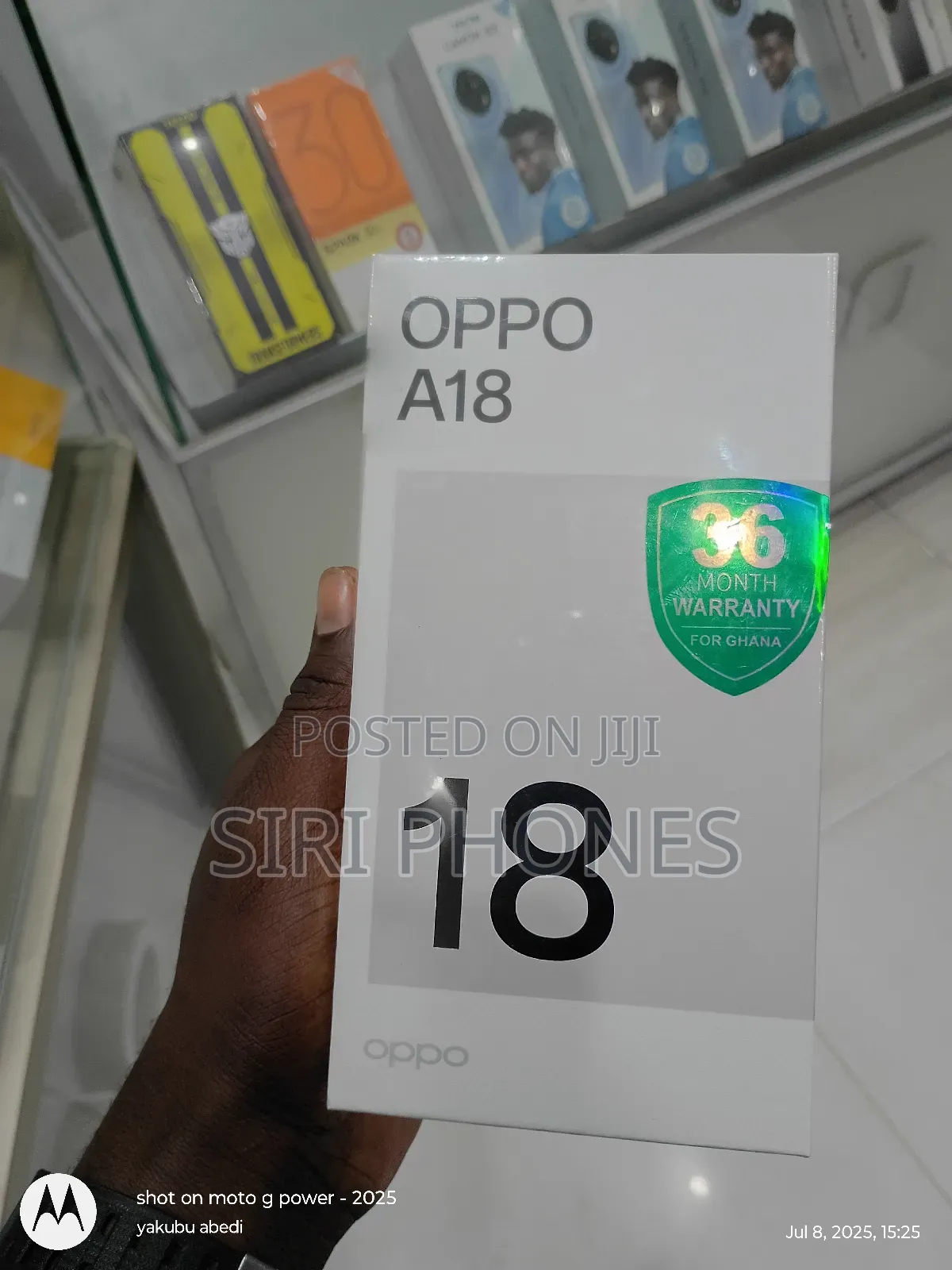 New Oppo A18 128 GB Gray