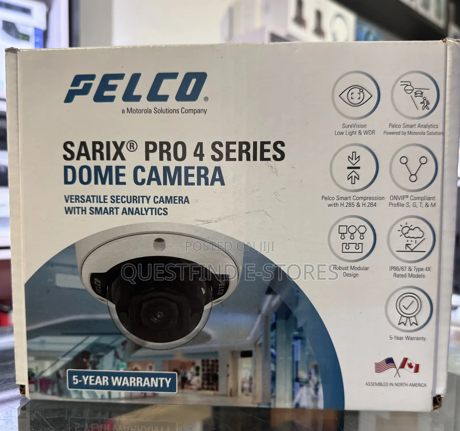 Pelco Sarix Pro 4 Series Dome Security Camera