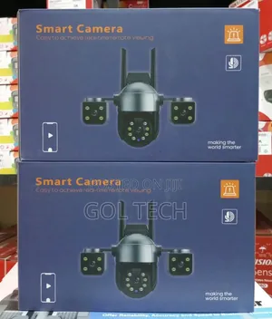 Smart Wi-Fi Camera With Motion Detection 3lens With Siren