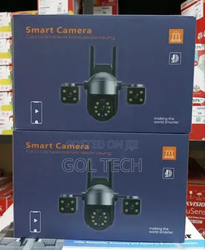 Smart Wi-Fi Camera With Motion Detection 3lens With Siren