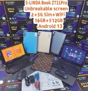 S-Linda 5g Kids Zt11 Ultra Pro 16gb + 512gb 10.1" Tablet Pc