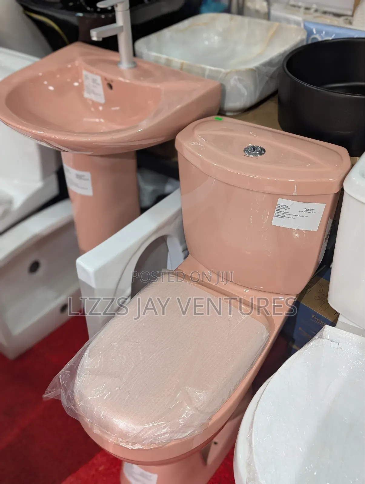 Combo Water Closet, Basin Tap