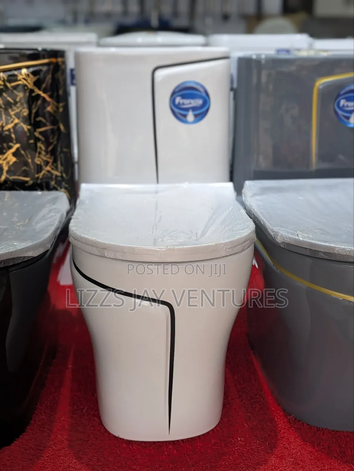 Water Closet With Hanging Basin