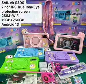 Sail Air Kids Tablet Unbreakable Screen S390 7" Tablet Pc