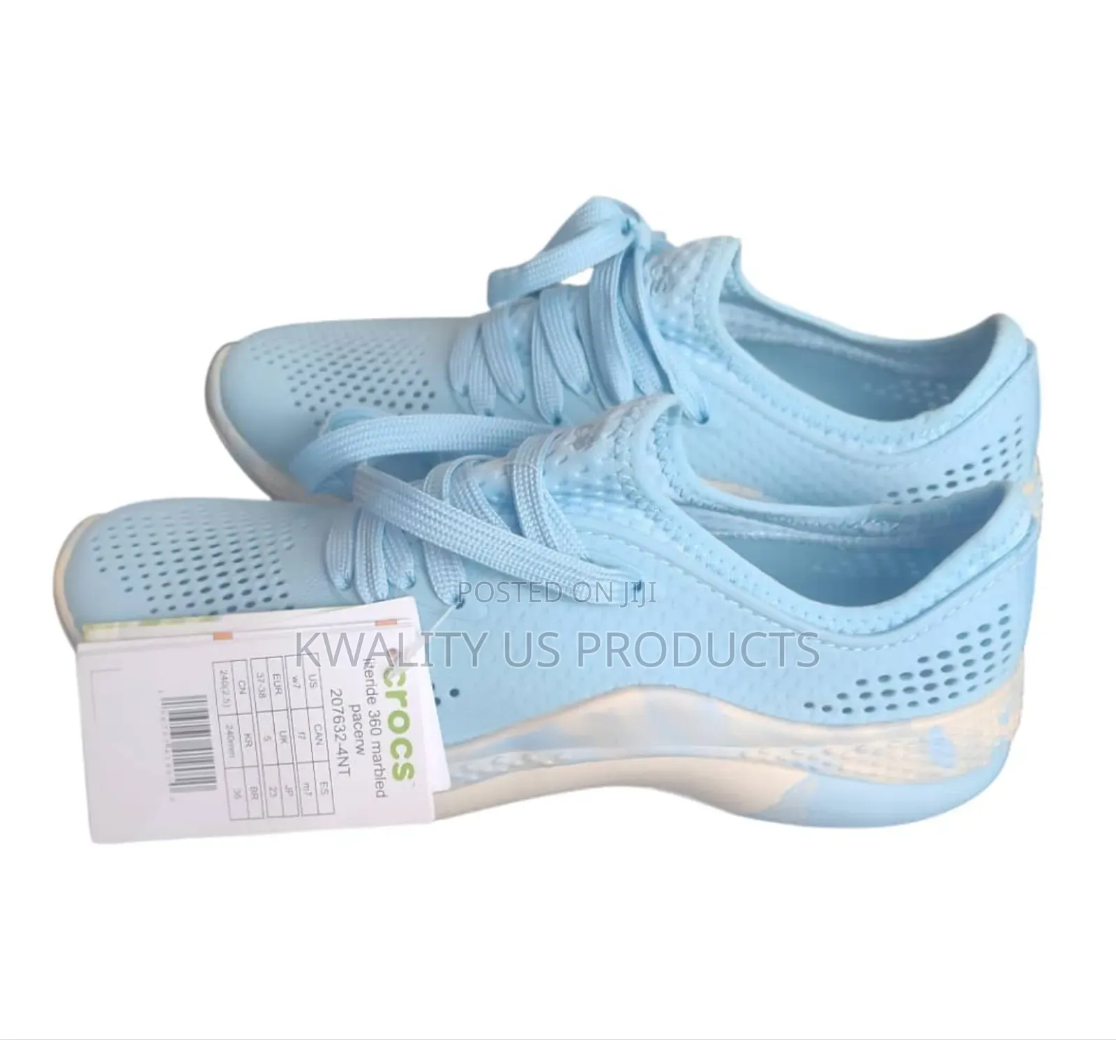 Crocs Ladies Literide Sneakers - Size 37