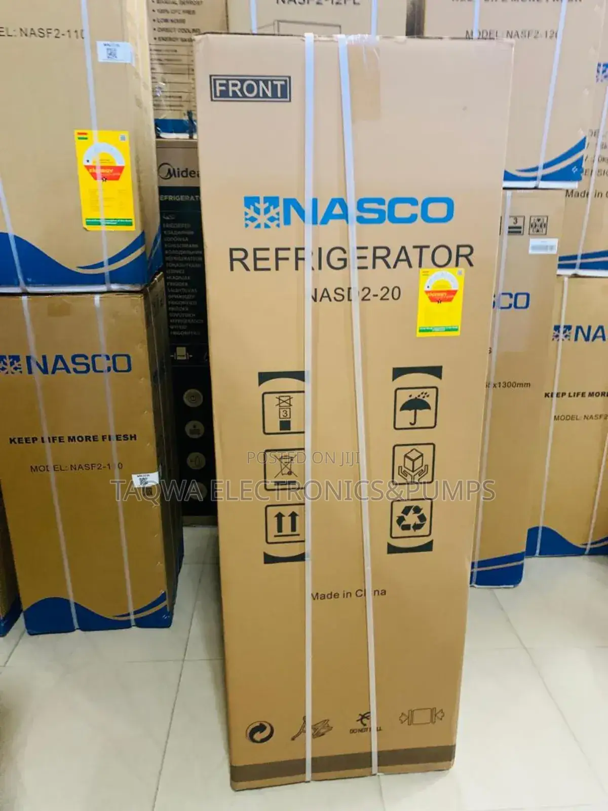 2 Doors Nasco 142l Fridge