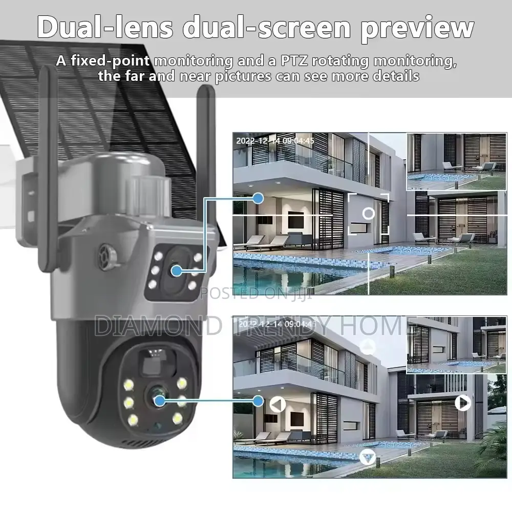 Hikwifi 4g and Wifi Solar CCTV Camera