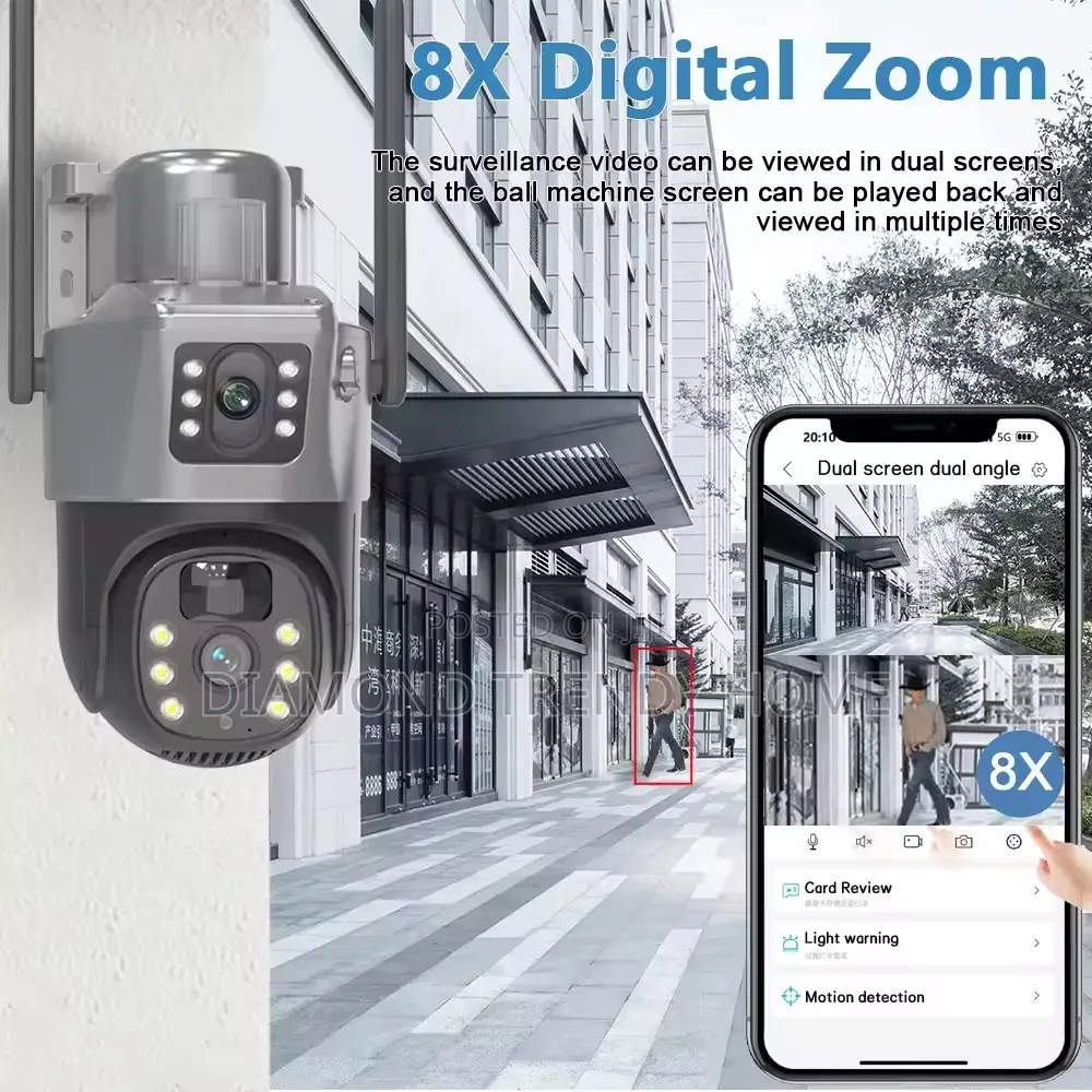 Hikwifi 4g and Wifi Solar CCTV Camera