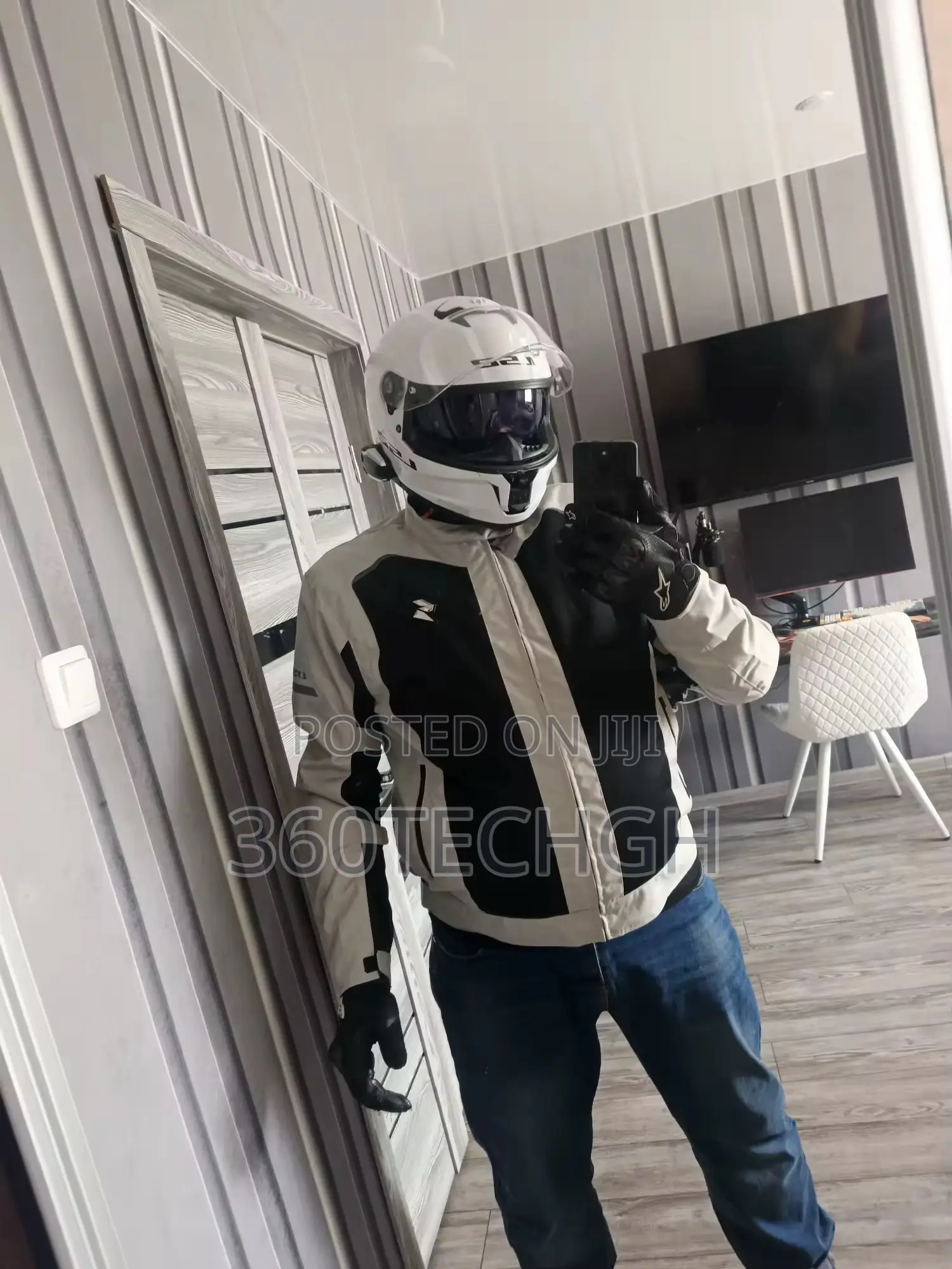 Safely Motor Bike Riding Jacket For Yamaha Kawasaki Honda 01