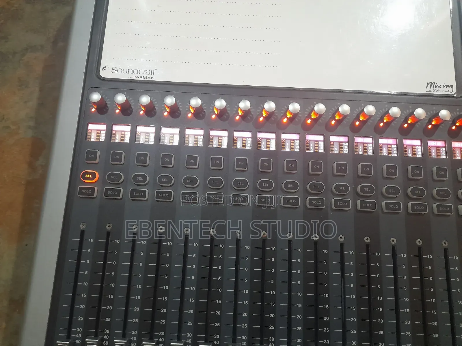 Soundcraft Si Performer 3 Digital Mixer With Engineer For Rent