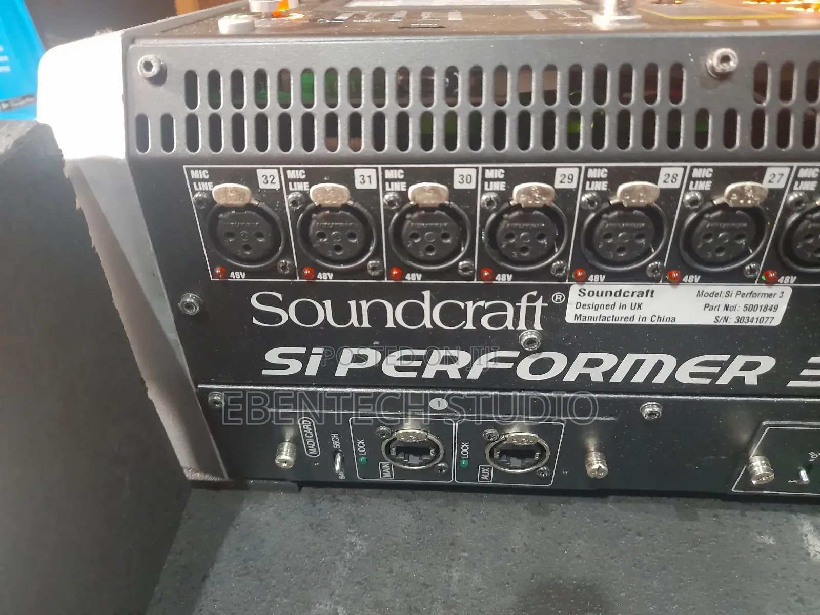 Soundcraft Si Performer 3 Digital Mixer With Engineer For Rent
