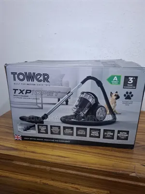 Tower Txp10pet Multi Cyclonic Vacuum Cleaner Uk