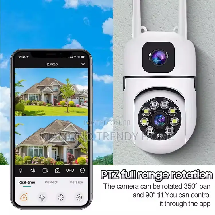 Double Lens Smart Ip Camera