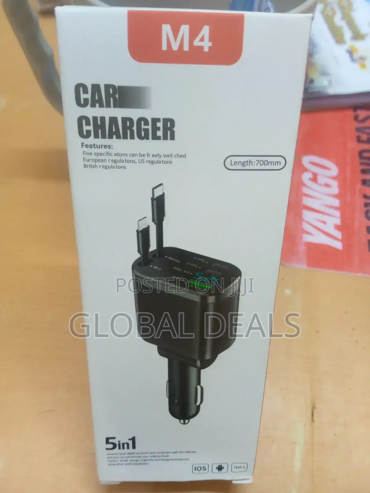 5in1 Super Fast Car Charger