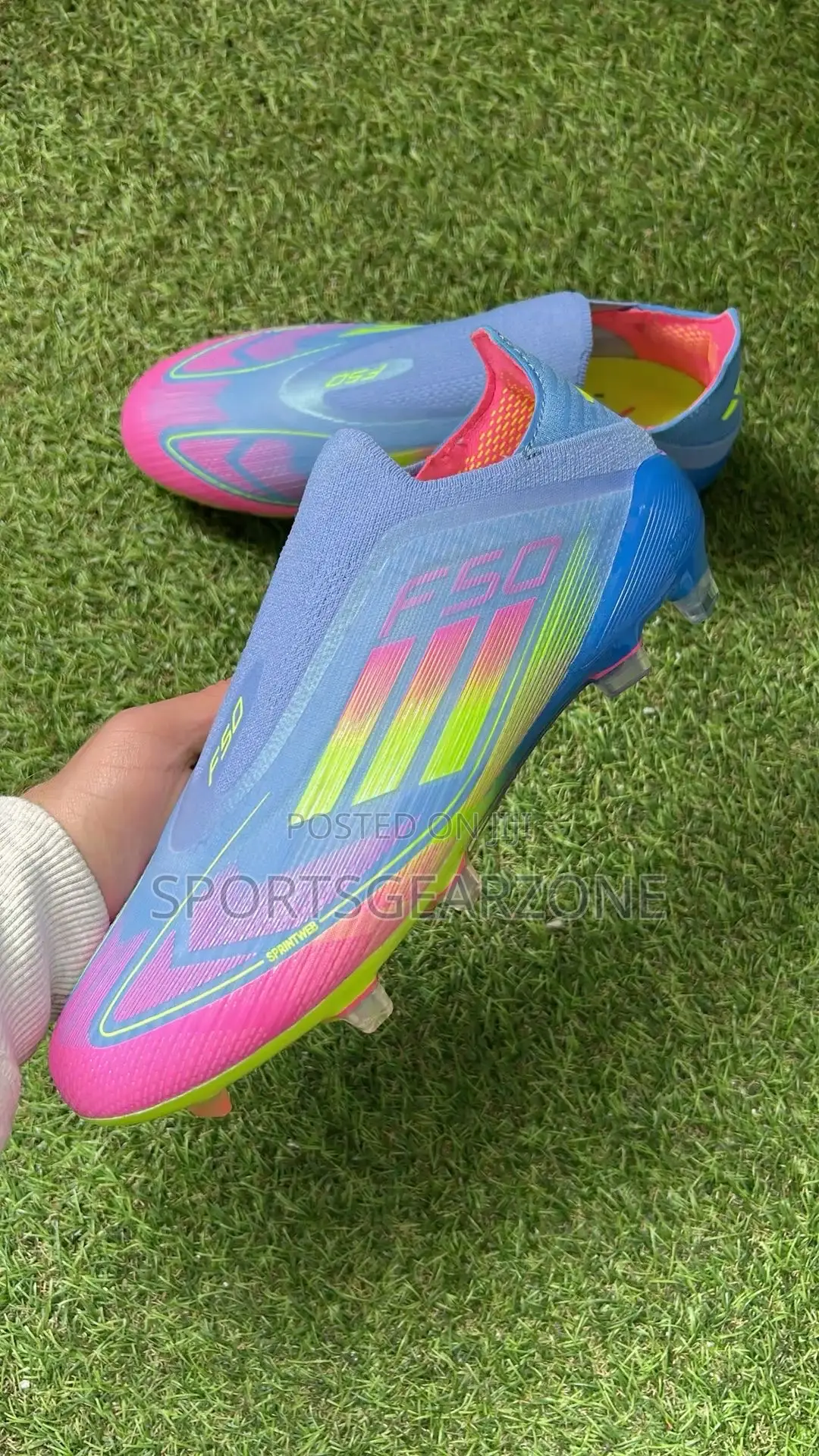 Adidas and Nike Cleat