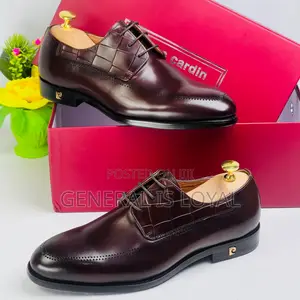 Pierre Cardin Lace Up Black and Coffee