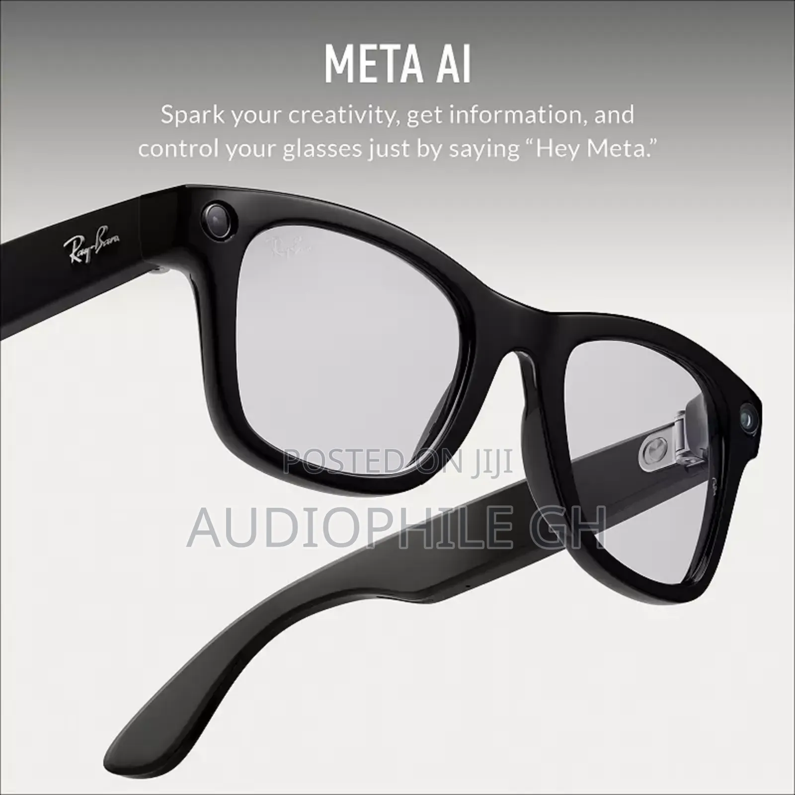 Rayban Meta Wayfarer Smart Ai Sunglasses Gen 2