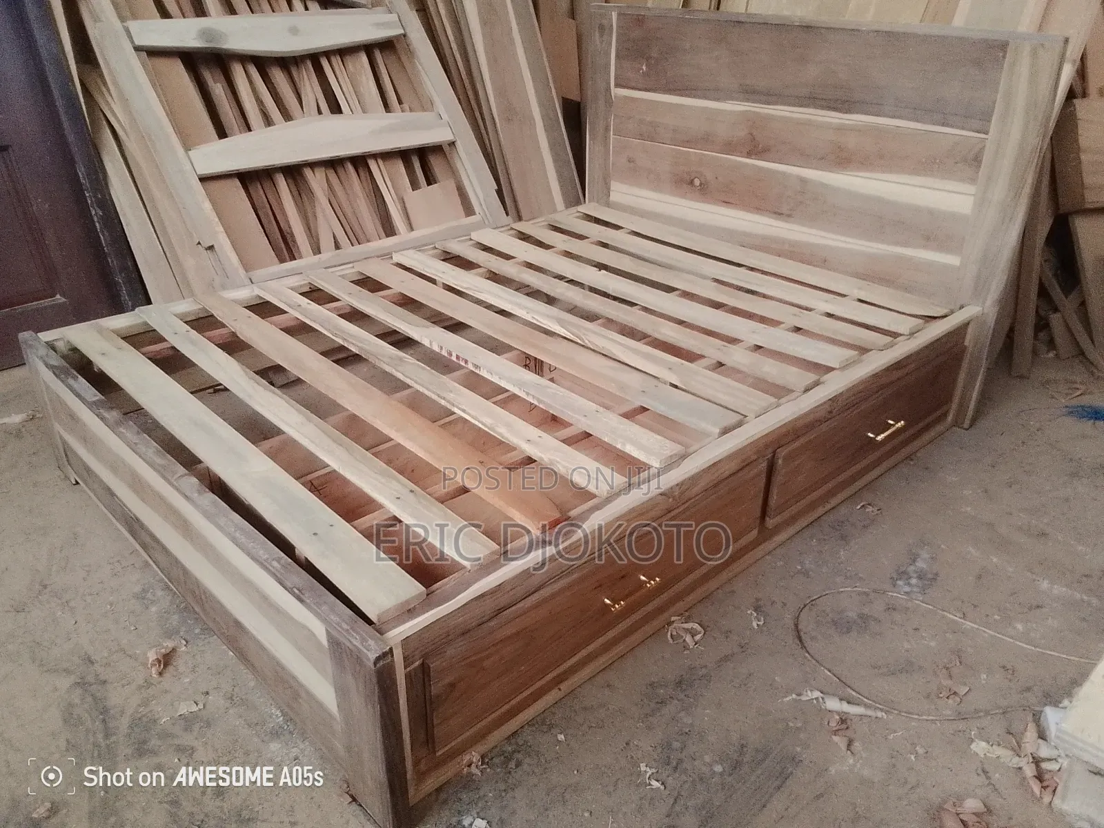 Double Bed With Storage