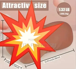 Realistic 2 in 1anal/Vaginal Soft Male Masturbating Fleshlight