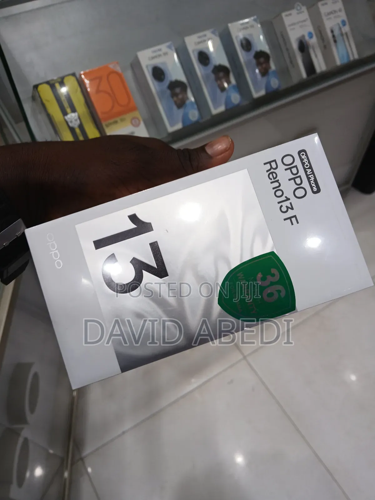 New Oppo Reno13 F 256 GB Black