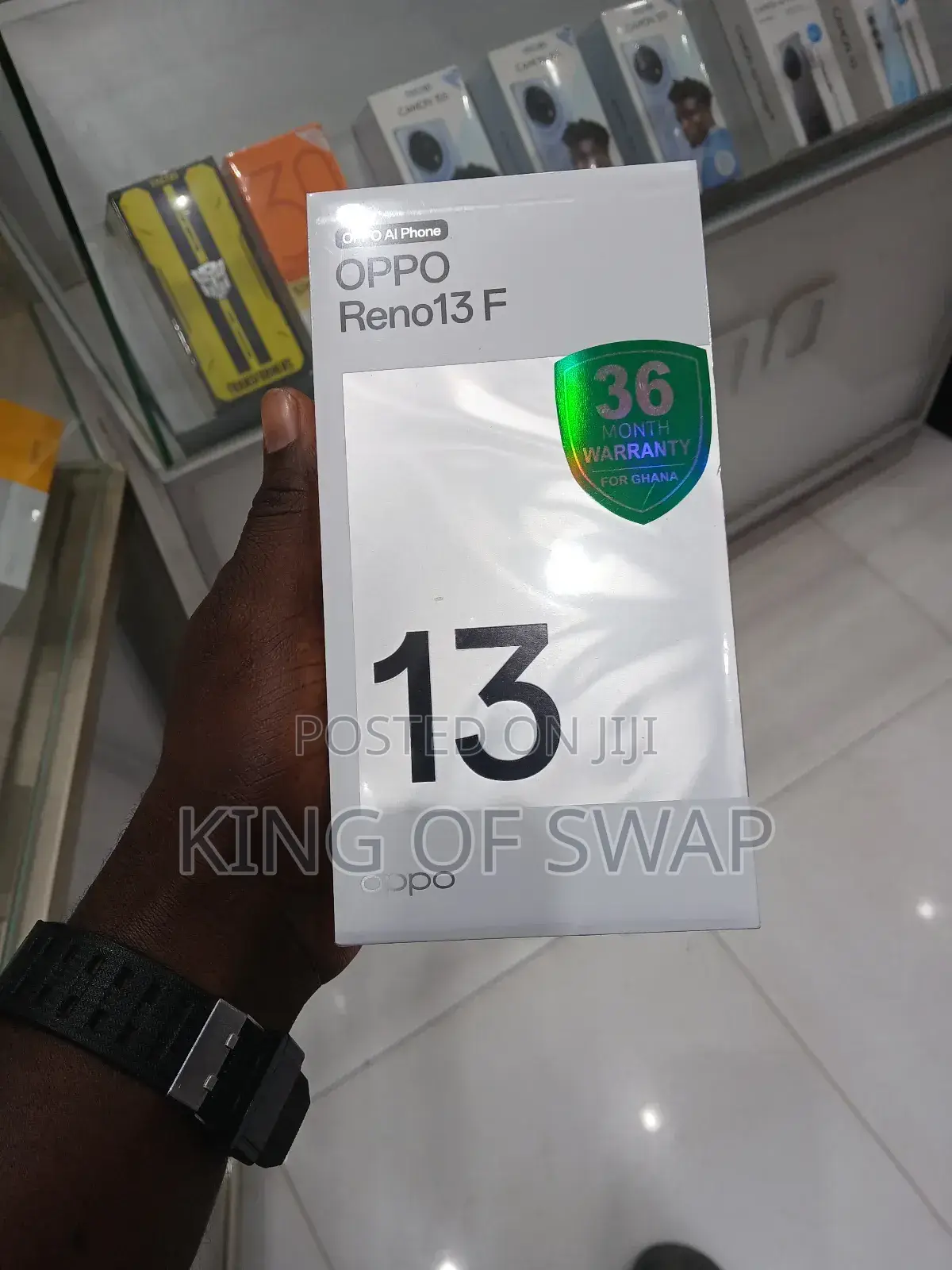 New Oppo Reno13 F 256 GB Black