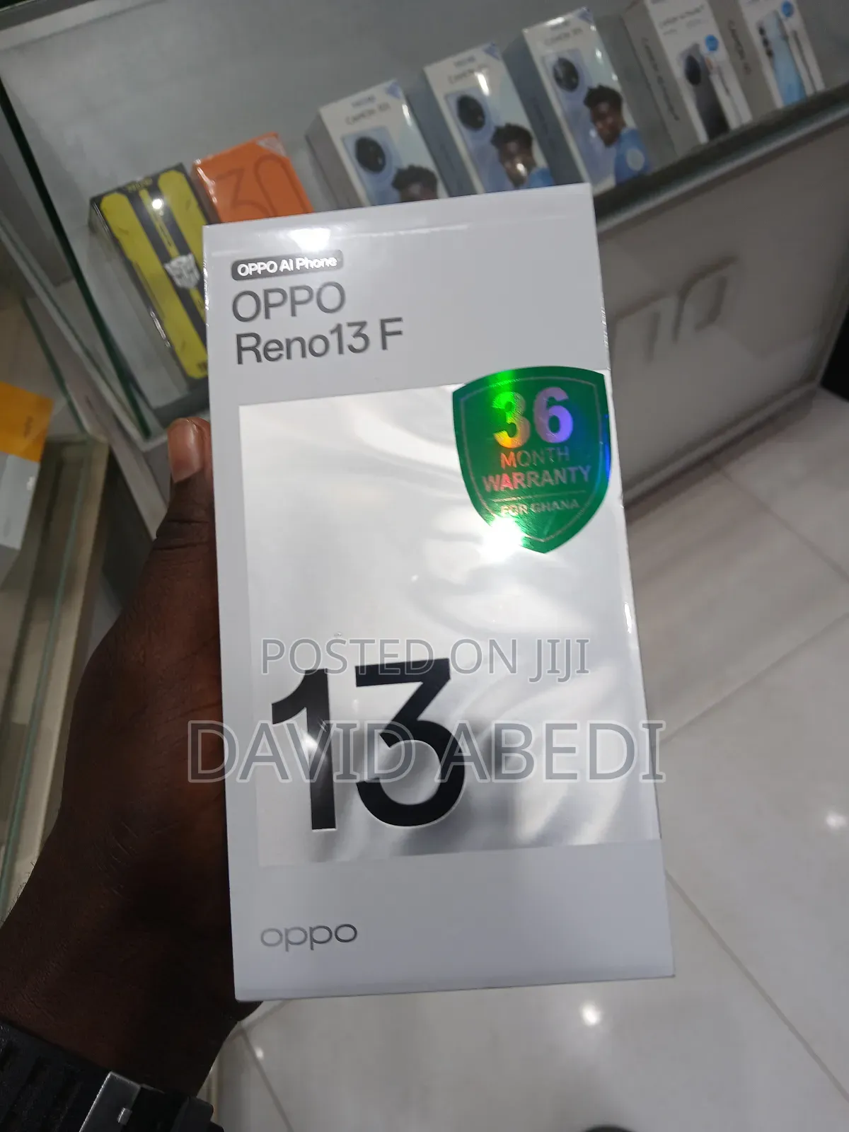New Oppo Reno13 F 128 GB Gray
