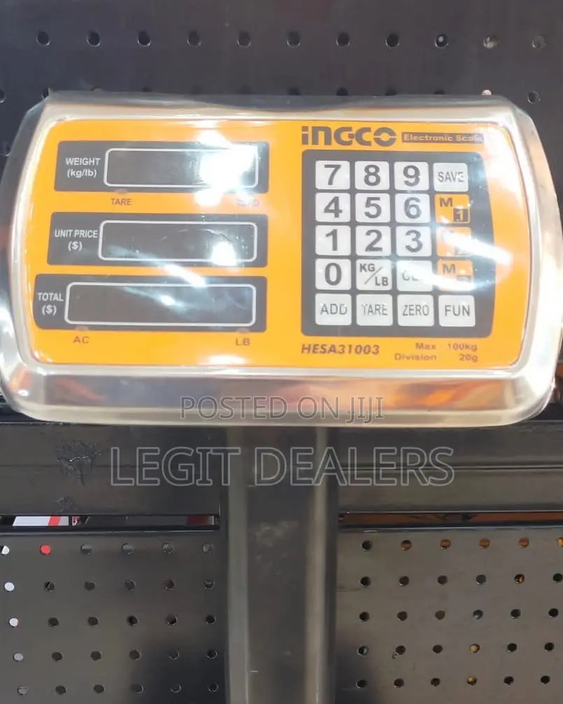 Durable Electronic Rechargeable Scale 100kg, 300kg 500kg