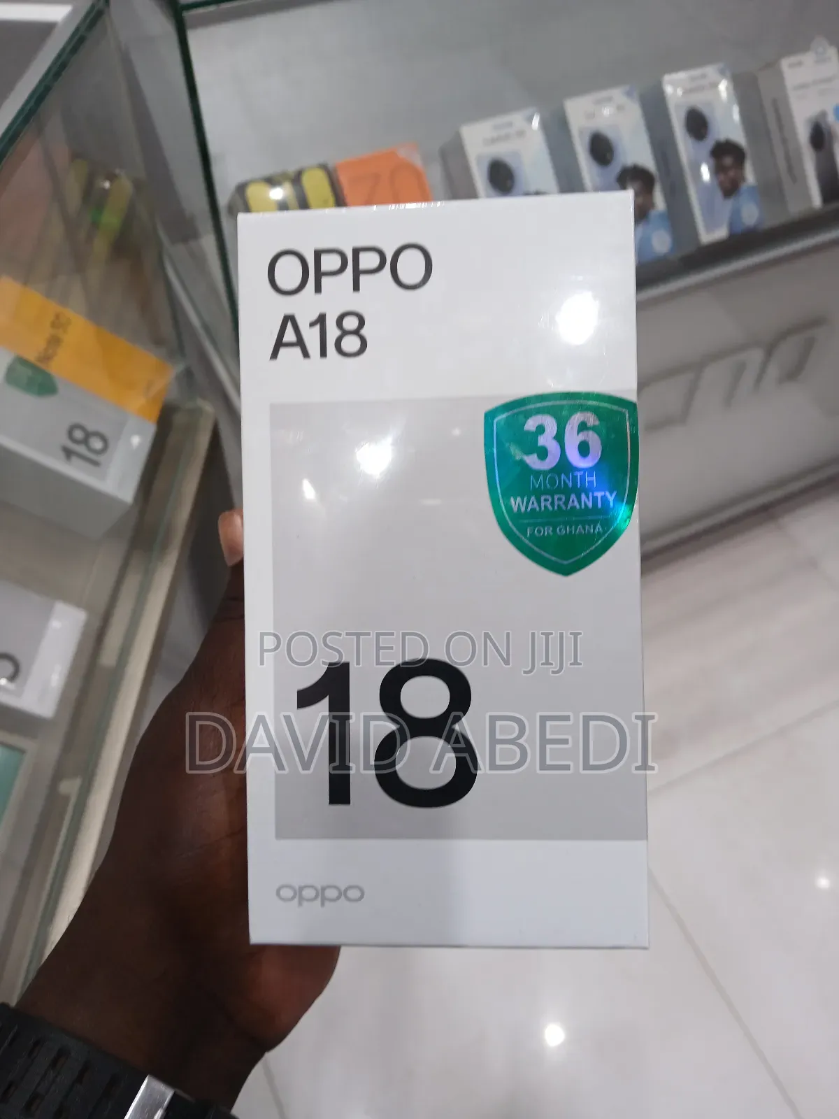 New Oppo A18 128 GB Gray