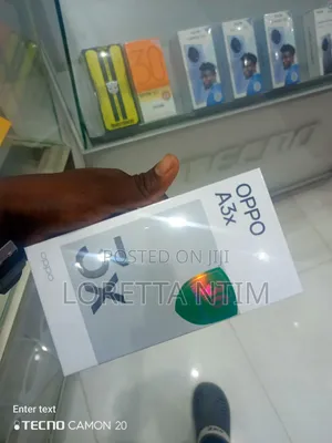 New Oppo A3x 128 GB Black