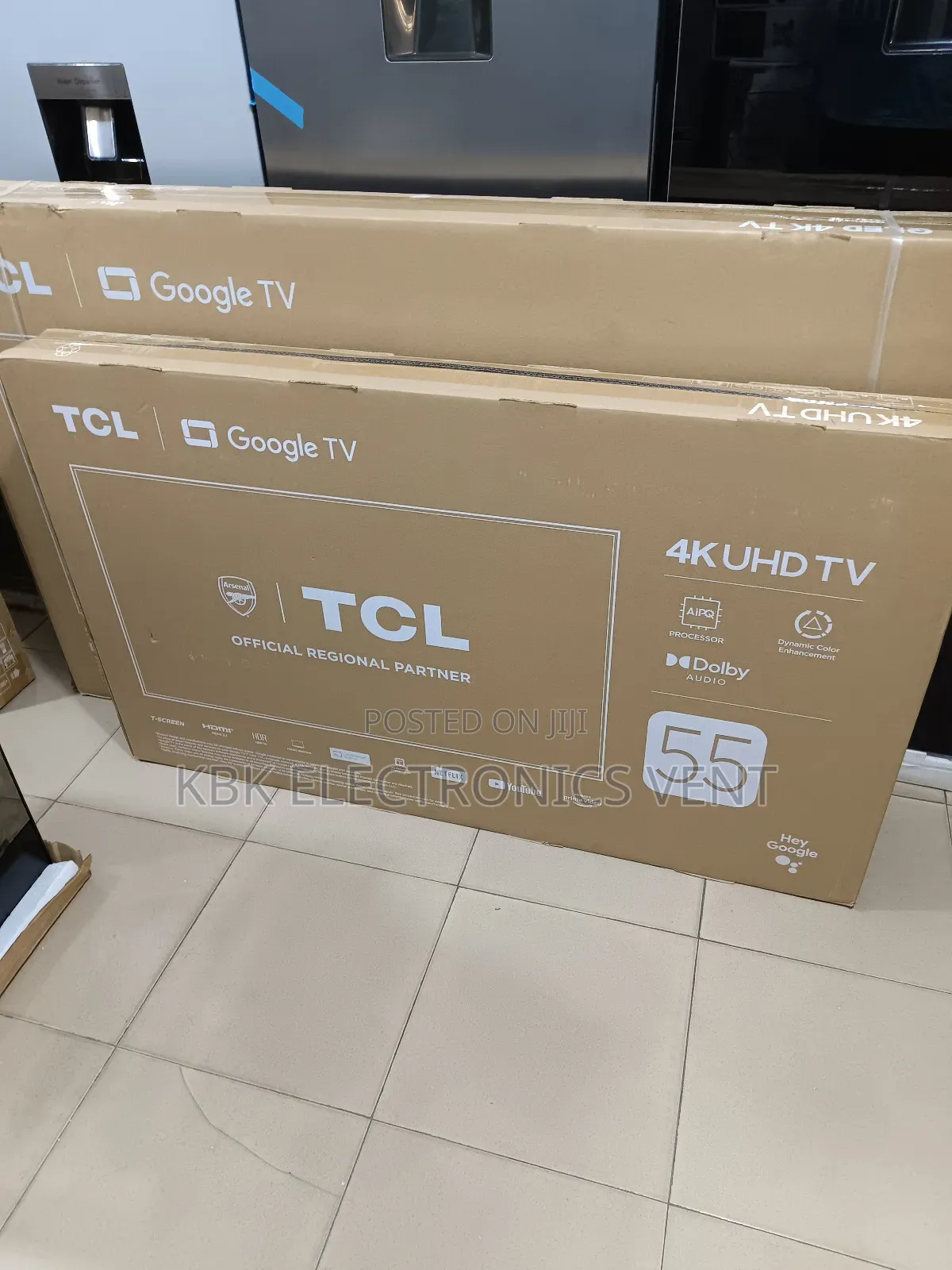 TCL 55p635 Smart Uhd Android Satellite Digital Led Tv