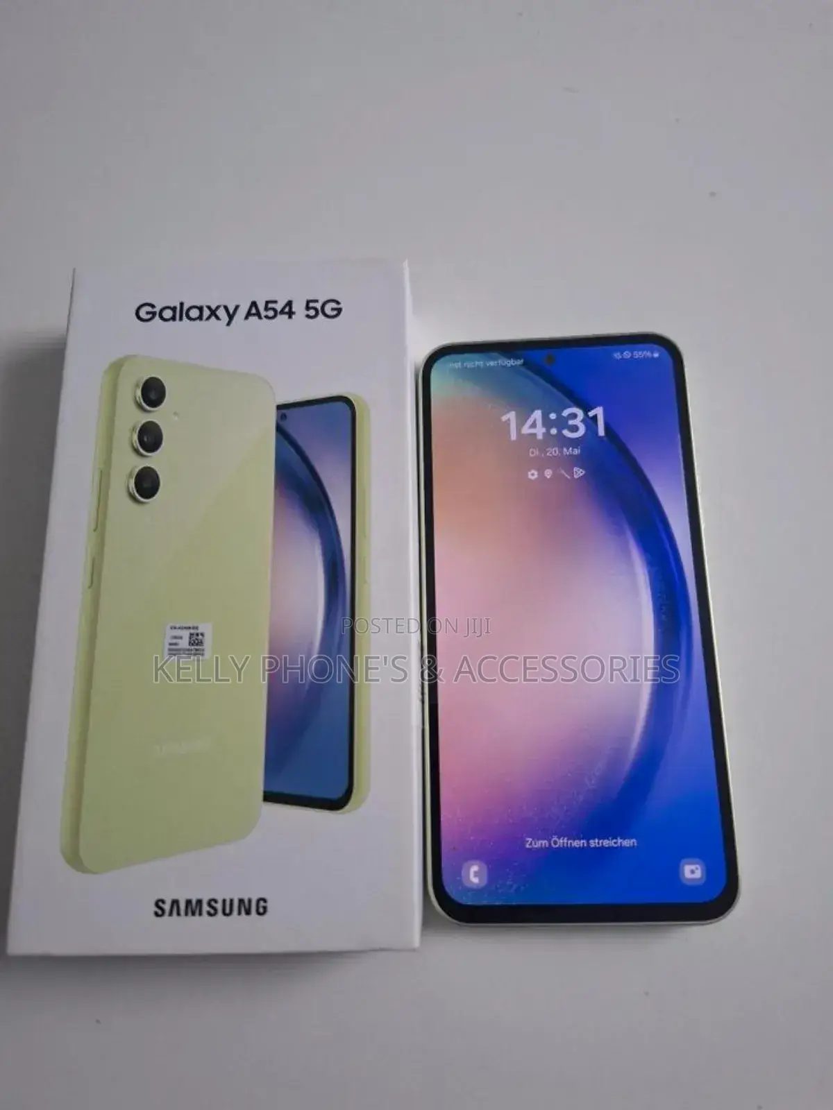 New Samsung Galaxy A54 5G 256 GB Yellow