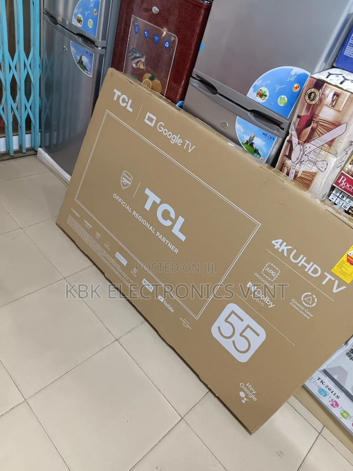 TCL 55p635 Smart Uhd Android Satellite Digital Led Tv