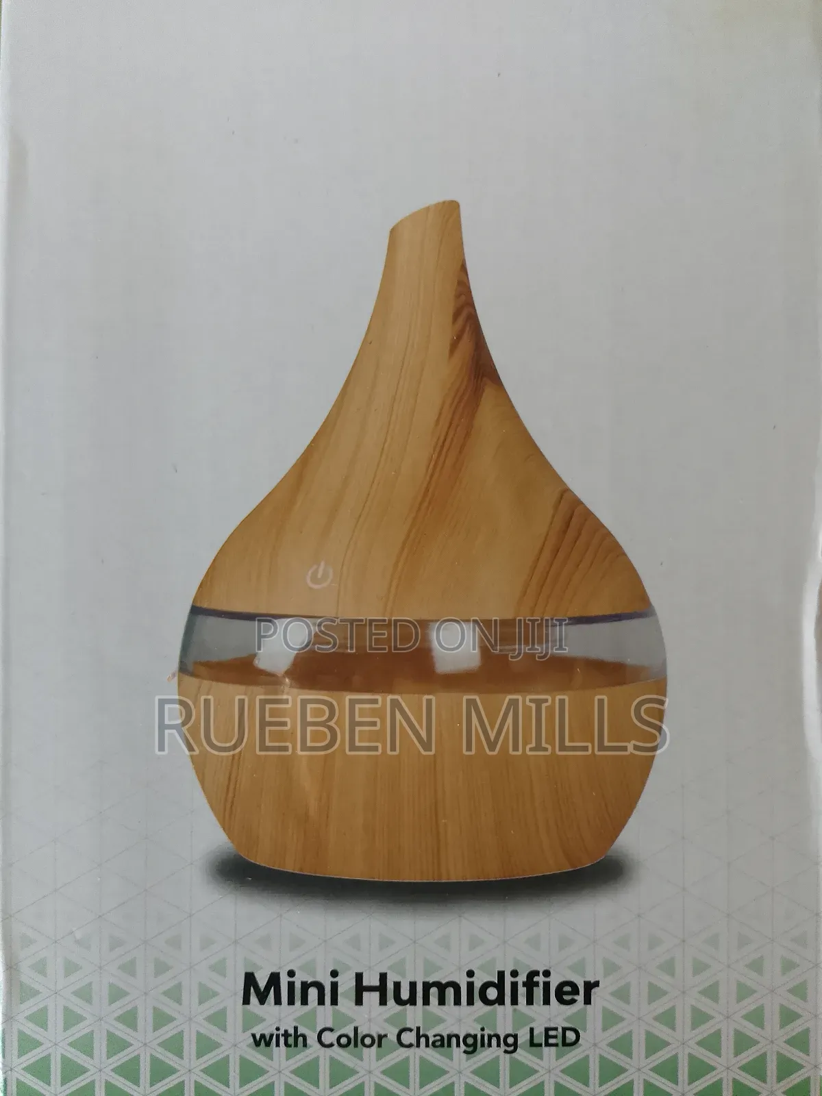 Portable Mini Natural Wood Color Essential Oil Diffuser