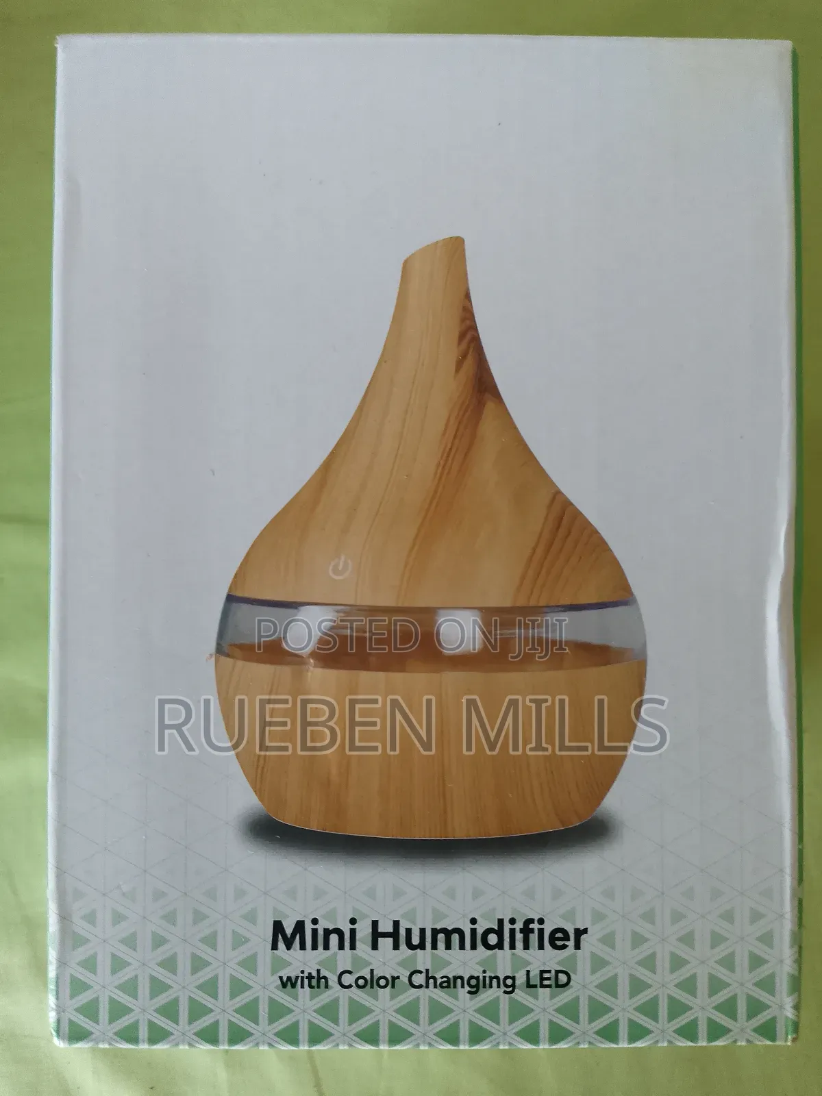 Portable Mini Natural Wood Color Essential Oil Diffuser