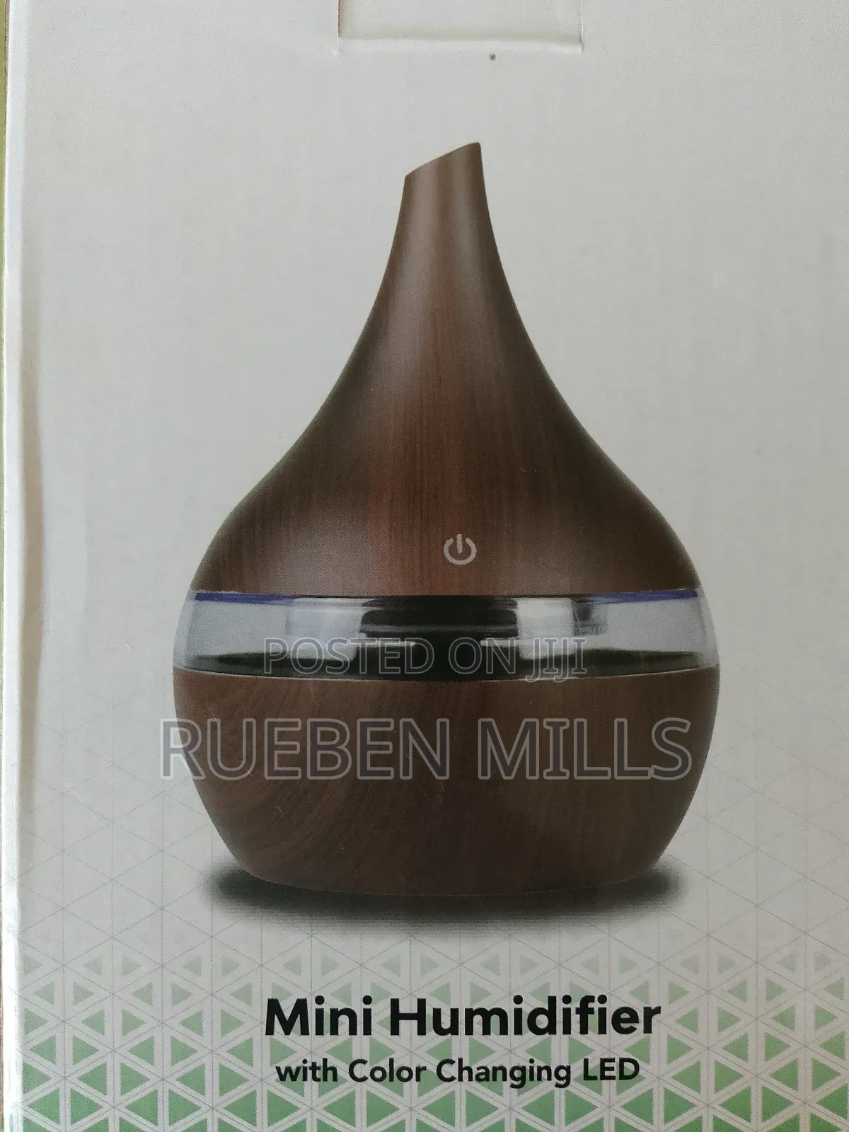 Portable Mini Natural Wood Color Essential Oil Diffuser
