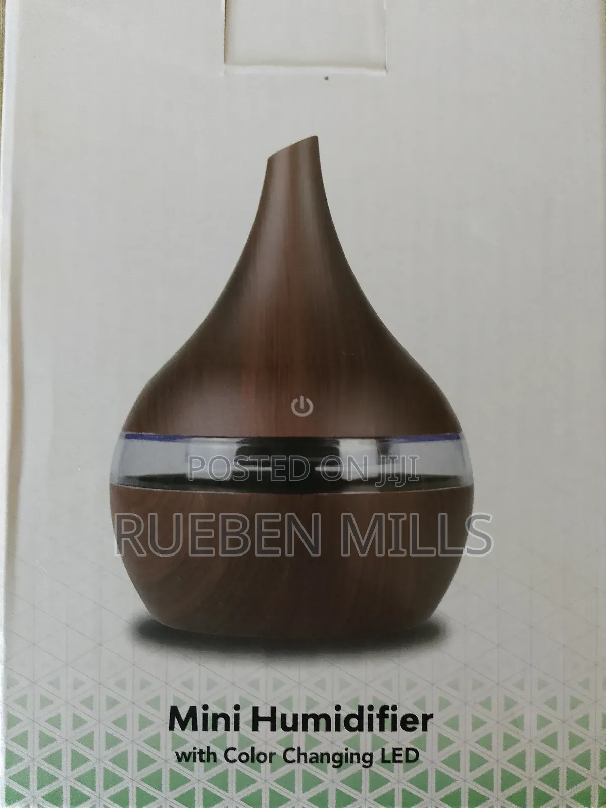 Portable Mini Natural Wood Color Essential Oil Diffuser