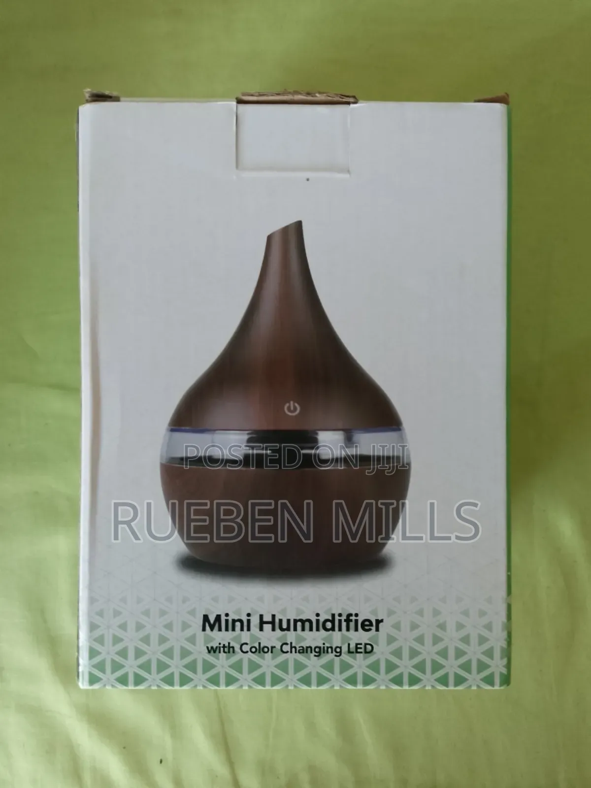 Portable Mini Natural Wood Color Essential Oil Diffuser
