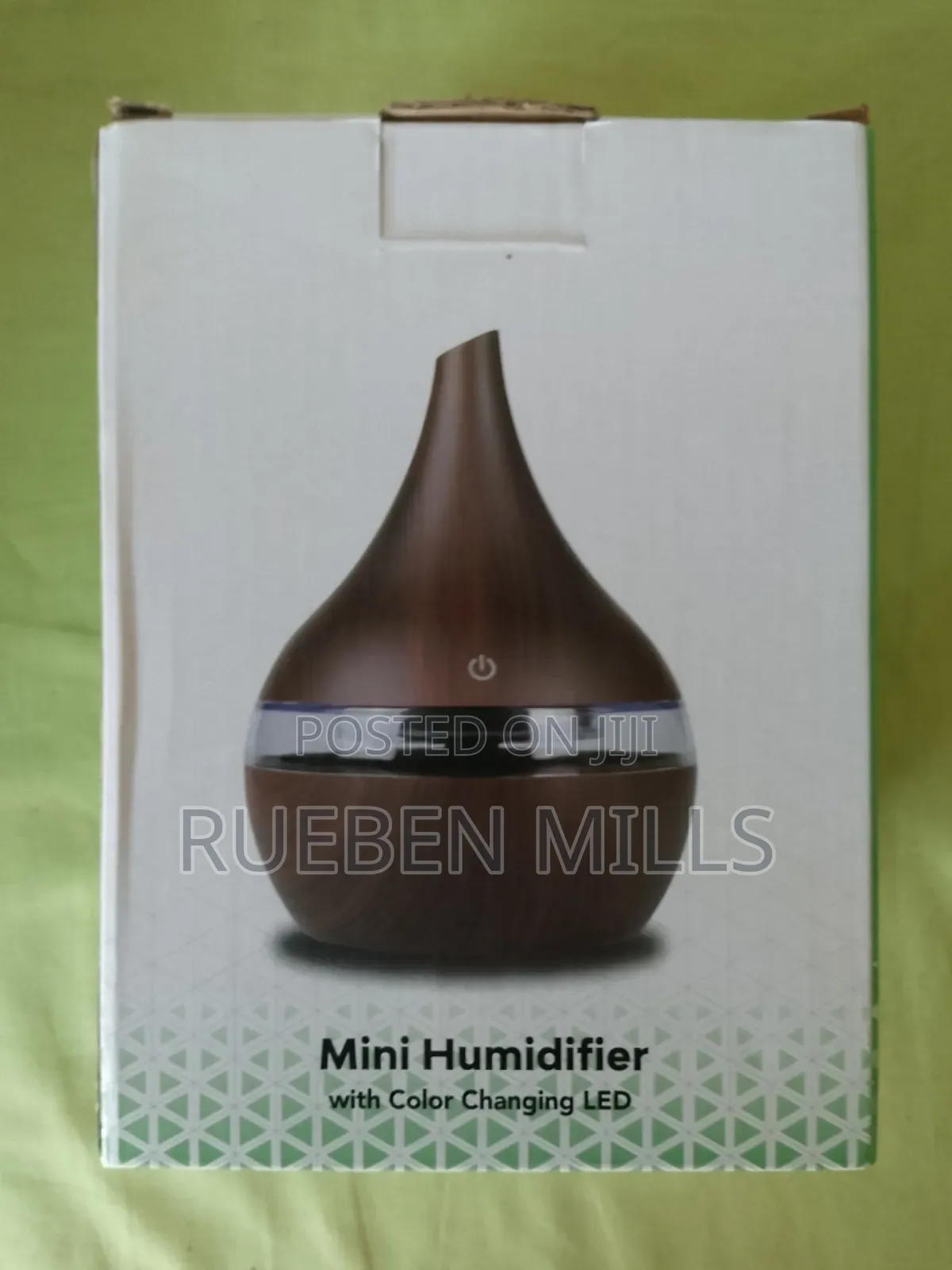 Portable Mini Natural Wood Color Essential Oil Diffuser