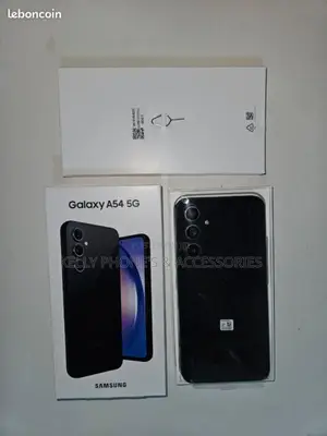 New Samsung Galaxy A54 5G 256 GB Black