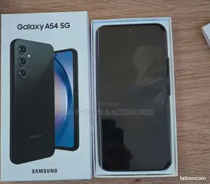 New Samsung Galaxy A54 5G 256 GB Black