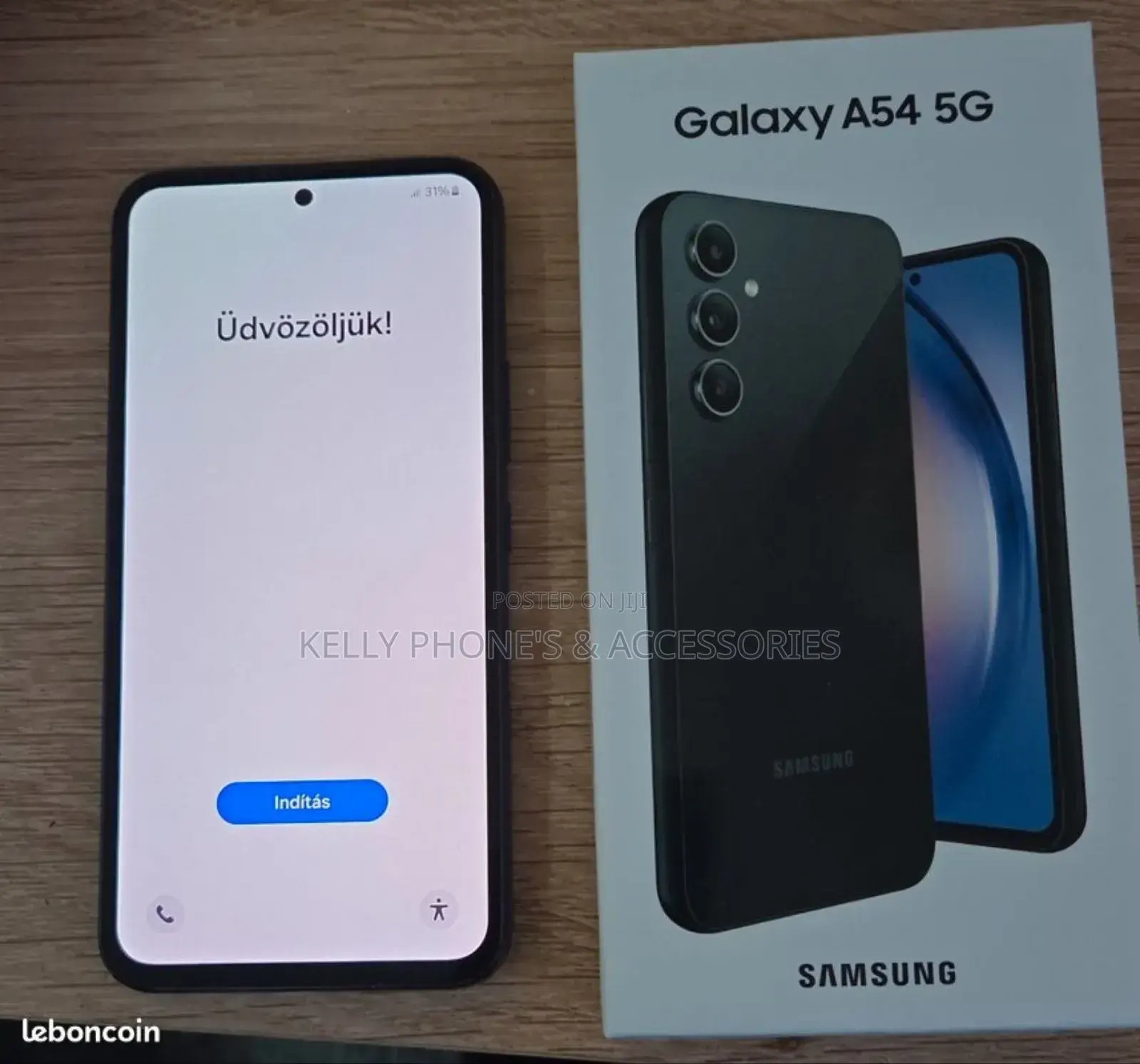 New Samsung Galaxy A54 5G 256 GB Black