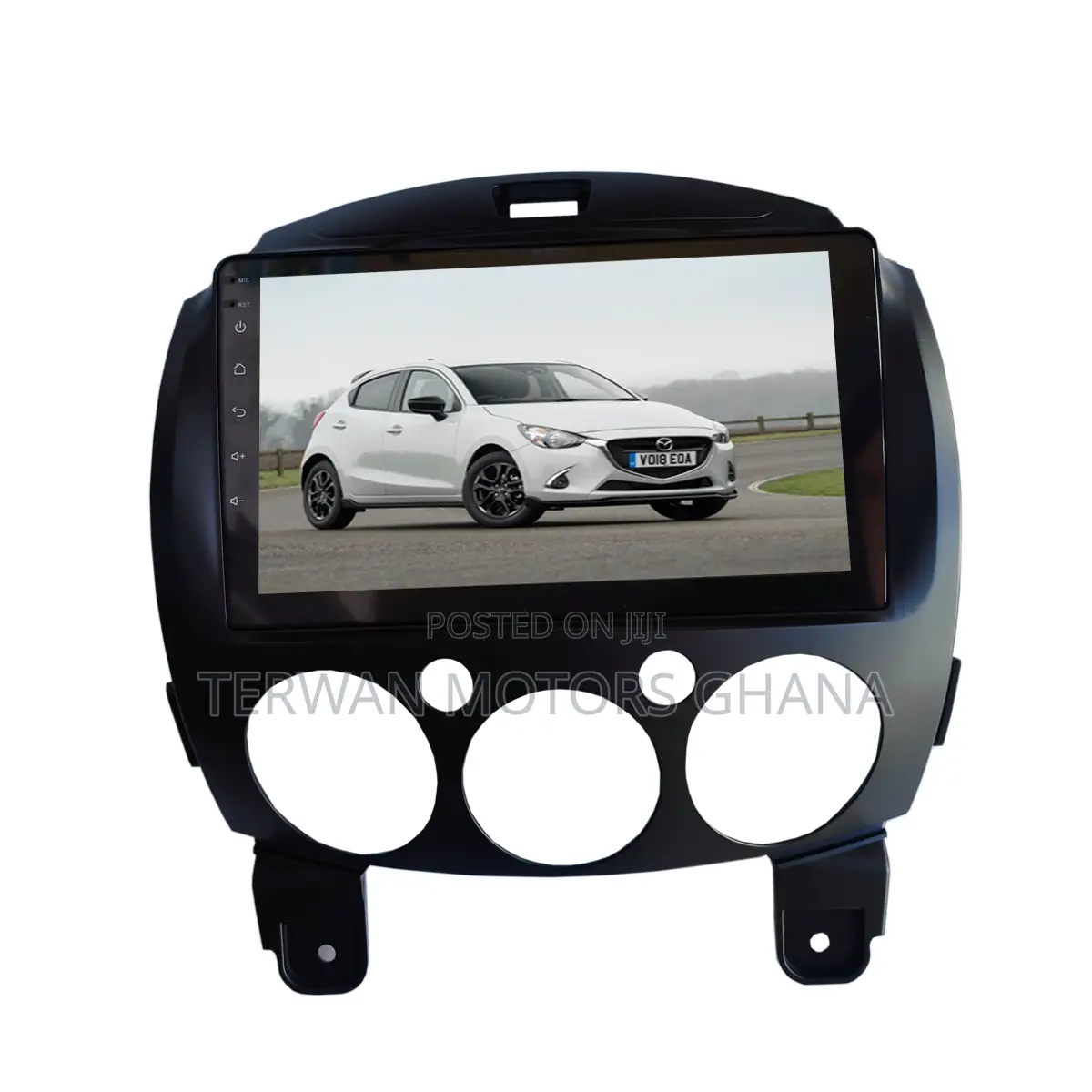 New Android Car Screen For Mazda 2 2007 To 2013