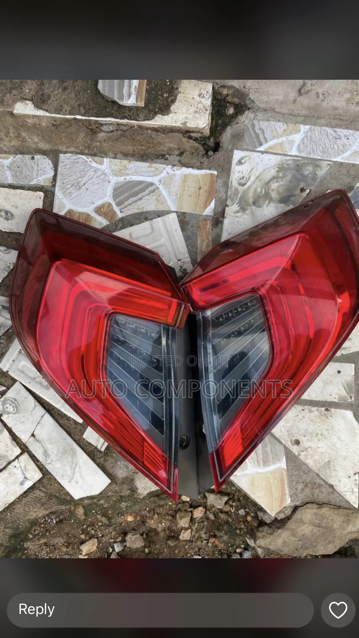 Honda Civic 2016 - 2019 Taillights (Pair)