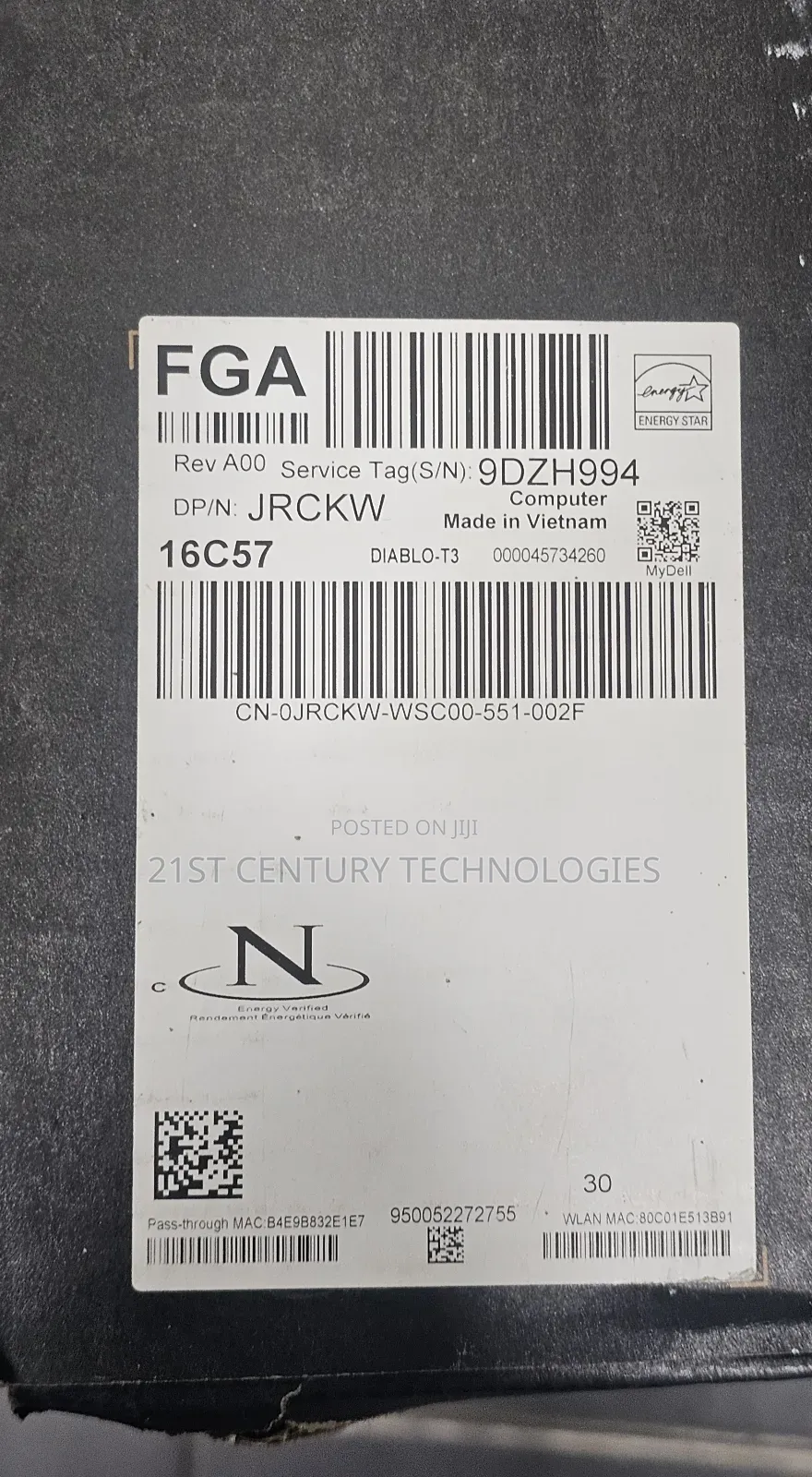 New Laptop Dell XPS 16 9640 32GB Intel Core Ultra 7 SSD 1T