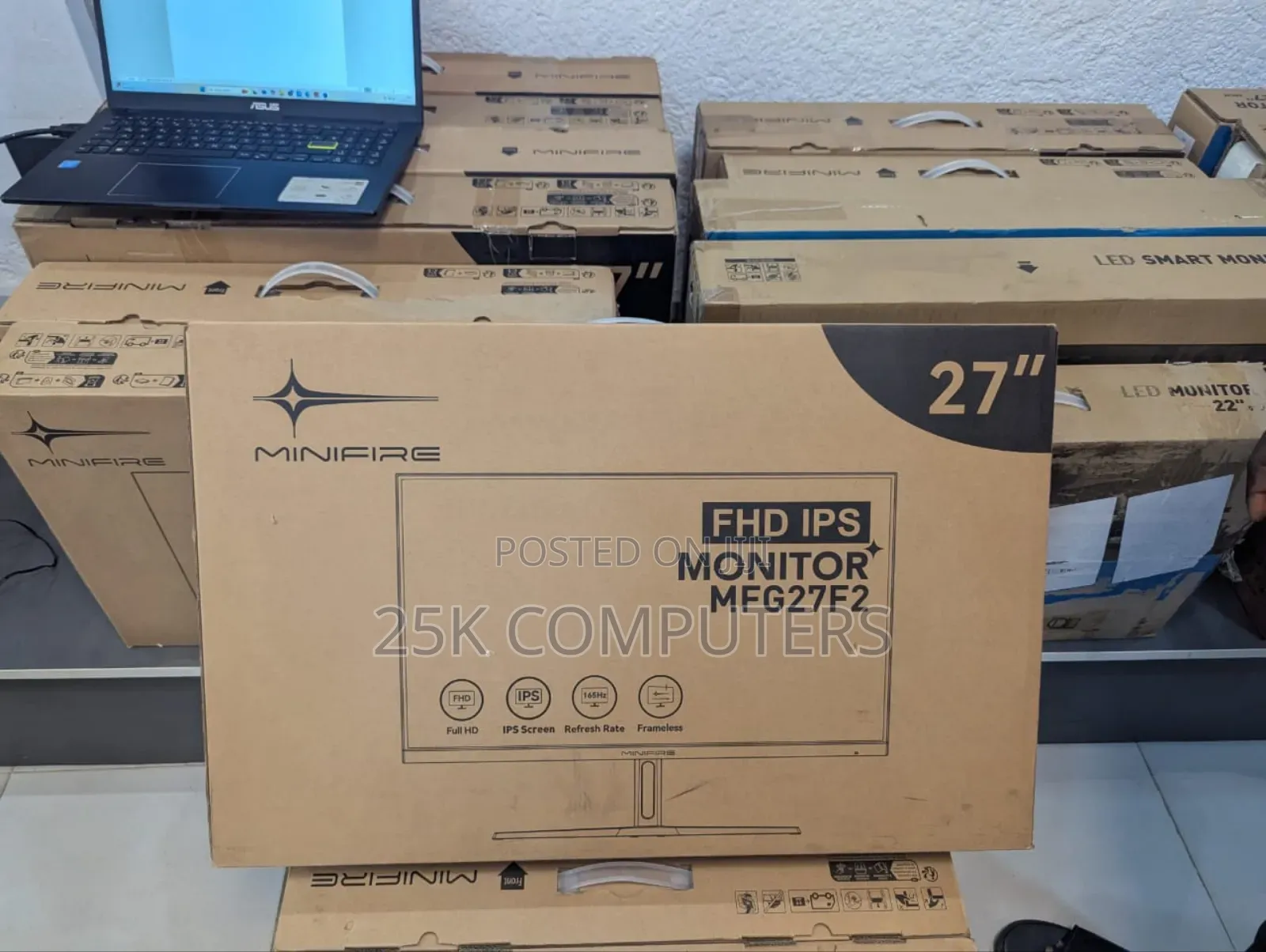New 27inch Minifire 165hz Refresh Monitor