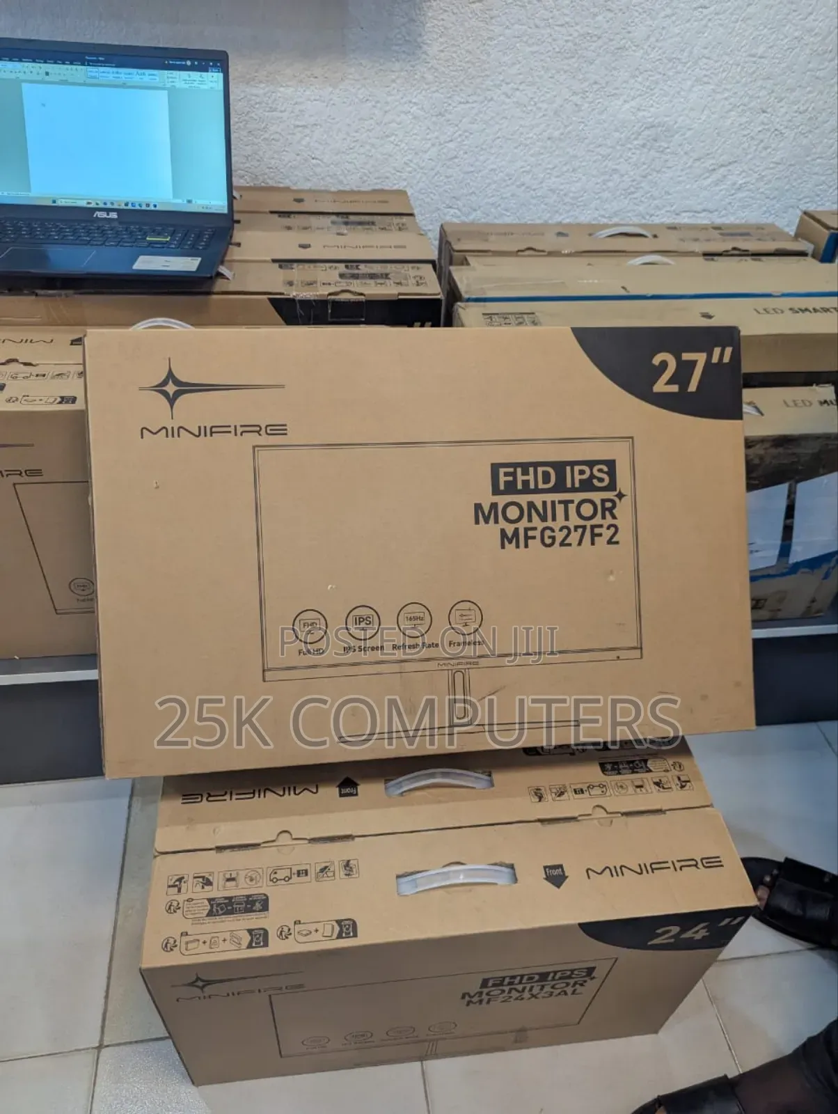 New 27inch Minifire 165hz Refresh Monitor