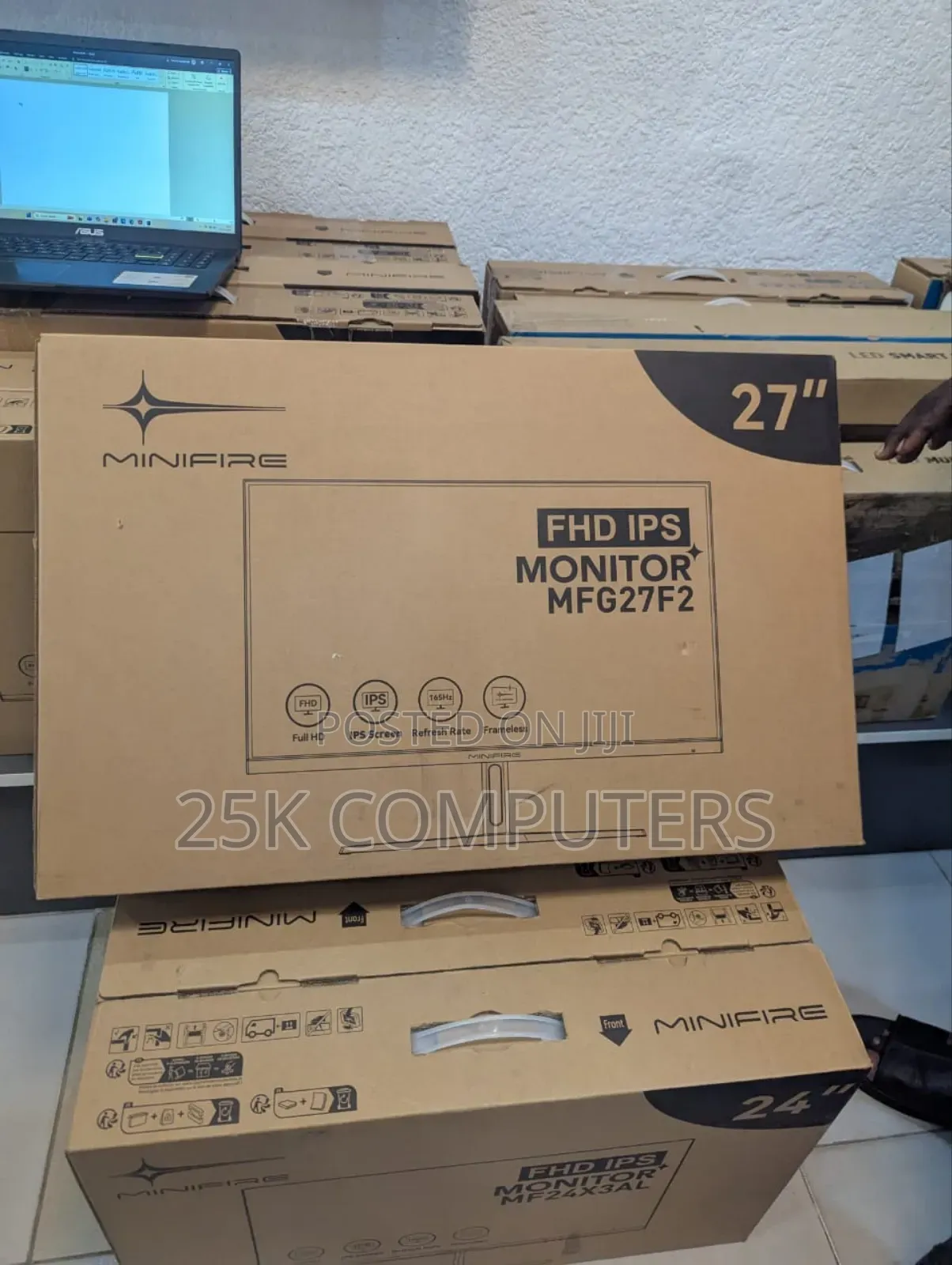 New 27inch Minifire 165hz Refresh Monitor