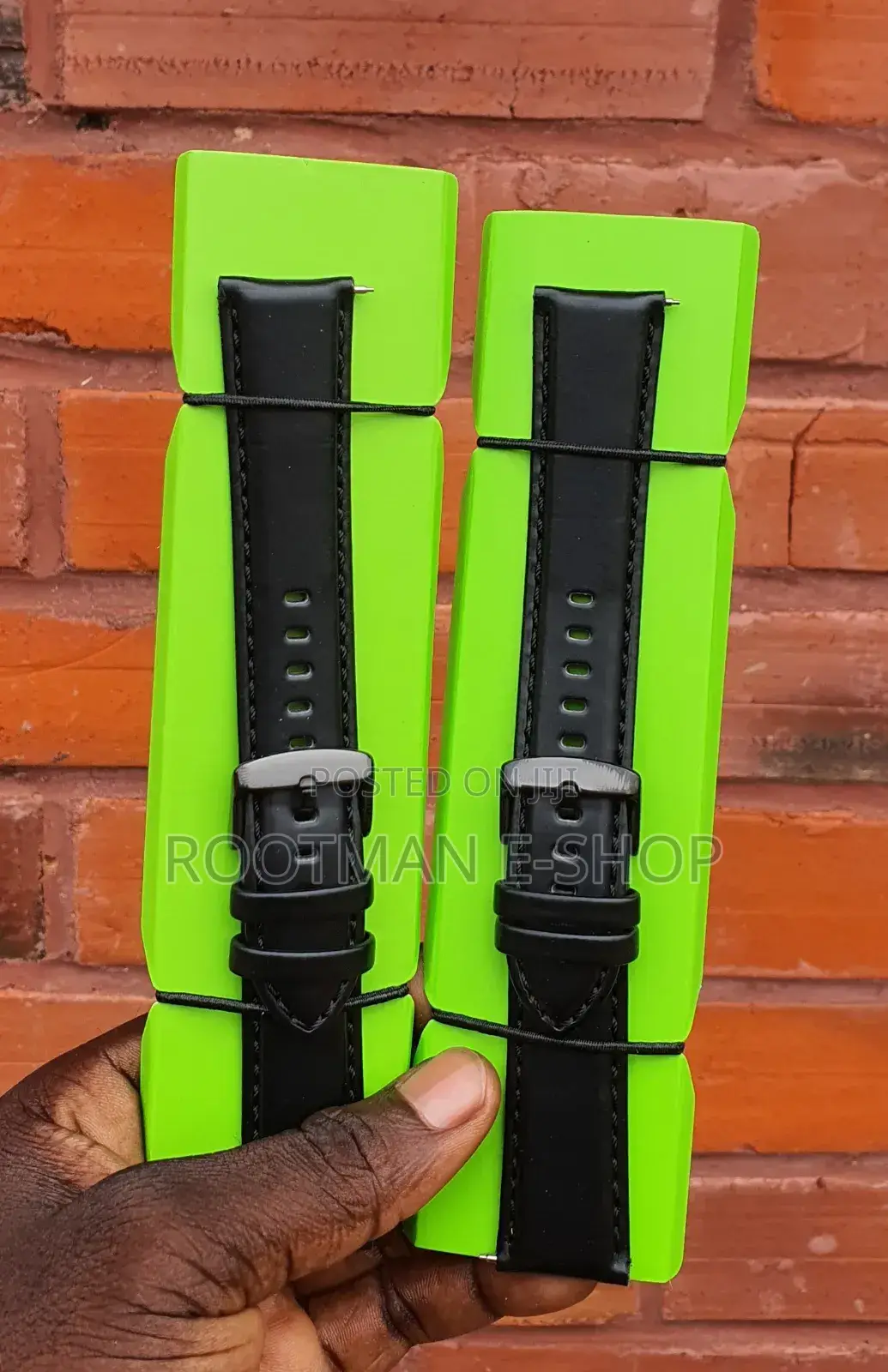 Original Leather Strap for Oraimo Watches (Black)