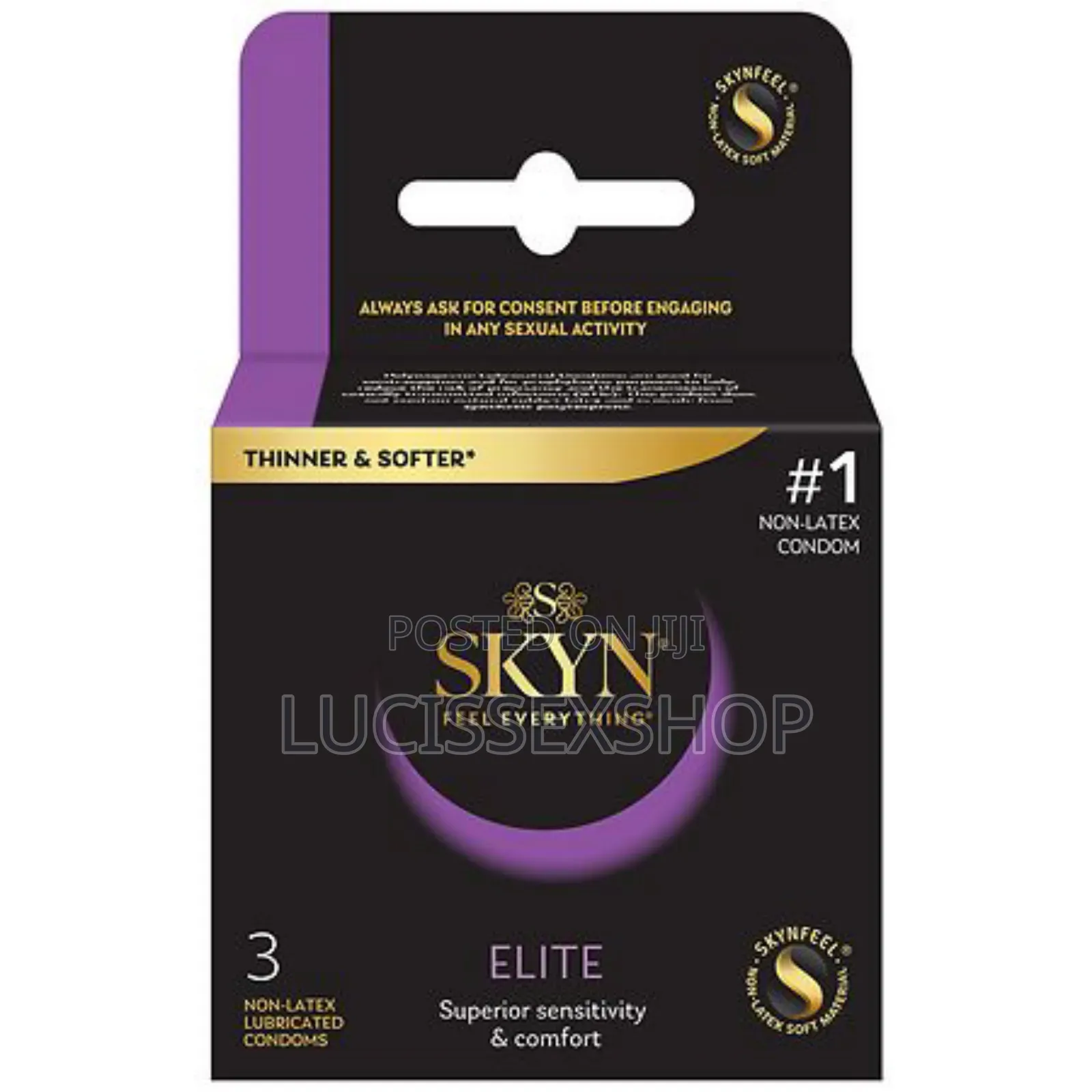 Skyn Non Latex Condoms (3 in a Pack)